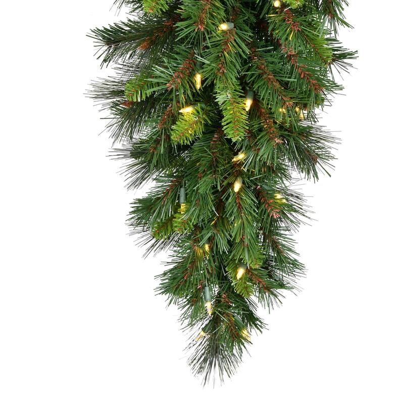Vickerman 9' x 19" Bangor Mixed Icicle Artificial Christmas Garland